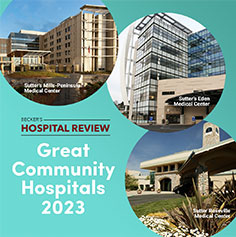 Sutter Hospitals Named Among Becker's Great Community Hospitals for 2023