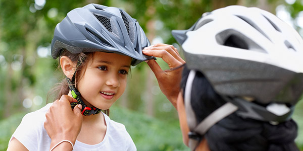 little girl helmet